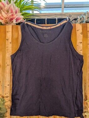 Nautica Women's Navy Tank Top